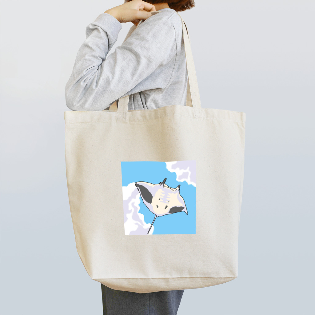 就労支援A型 ONE STEP | ワンステップのマンタ Tote Bag