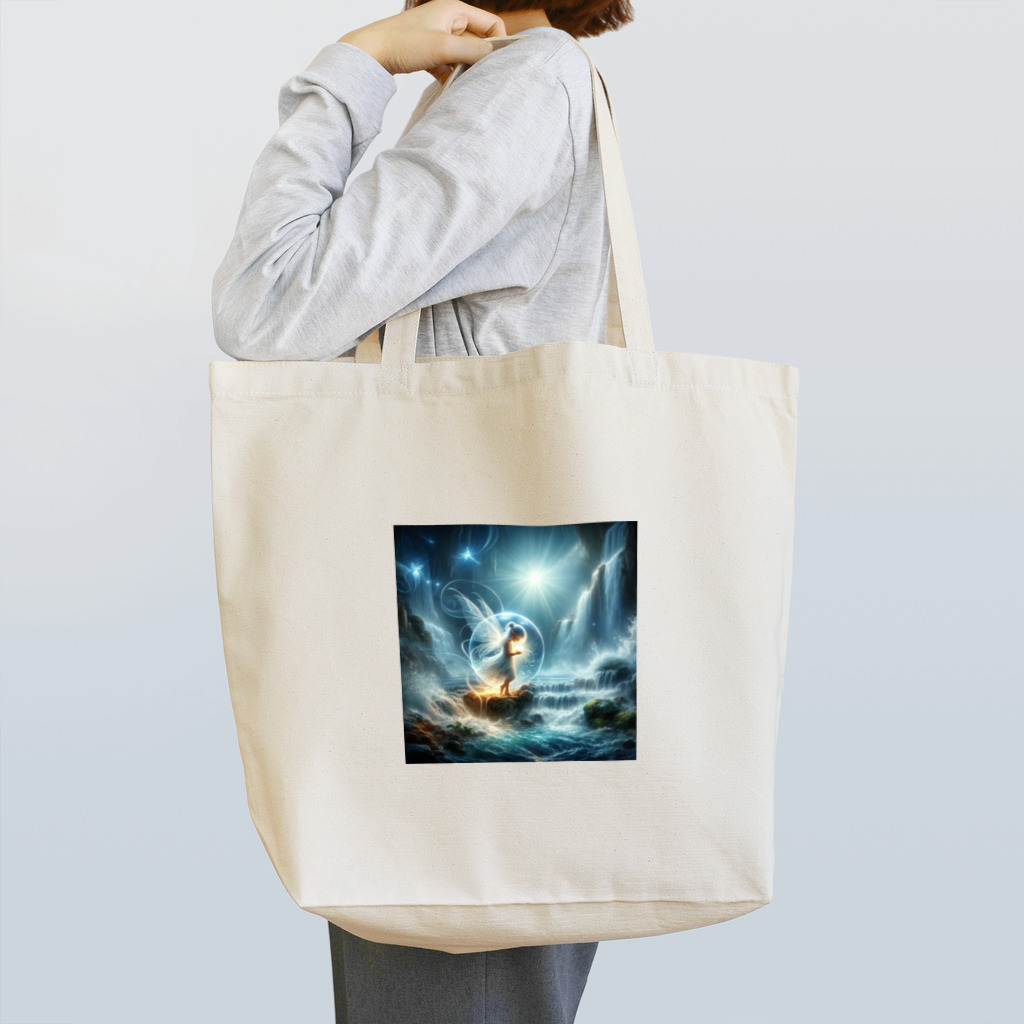 太陽の手の水の妖精 Tote Bag