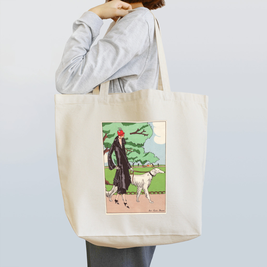 J. Jeffery Print Galleryの愛犬とお散歩 Tote Bag