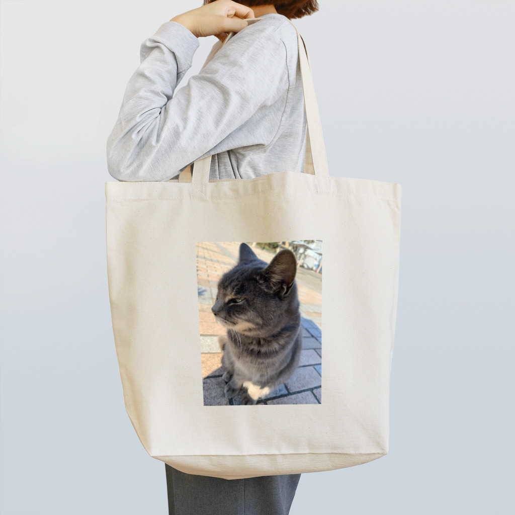 いい感じのおみせの猫ちゃんの横顔 Tote Bag