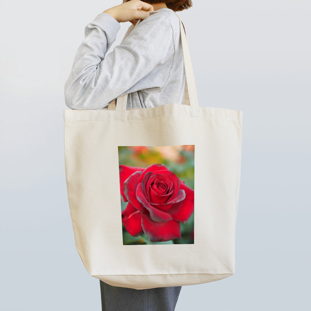 CANDYの深紅の薔薇 トートバッグ