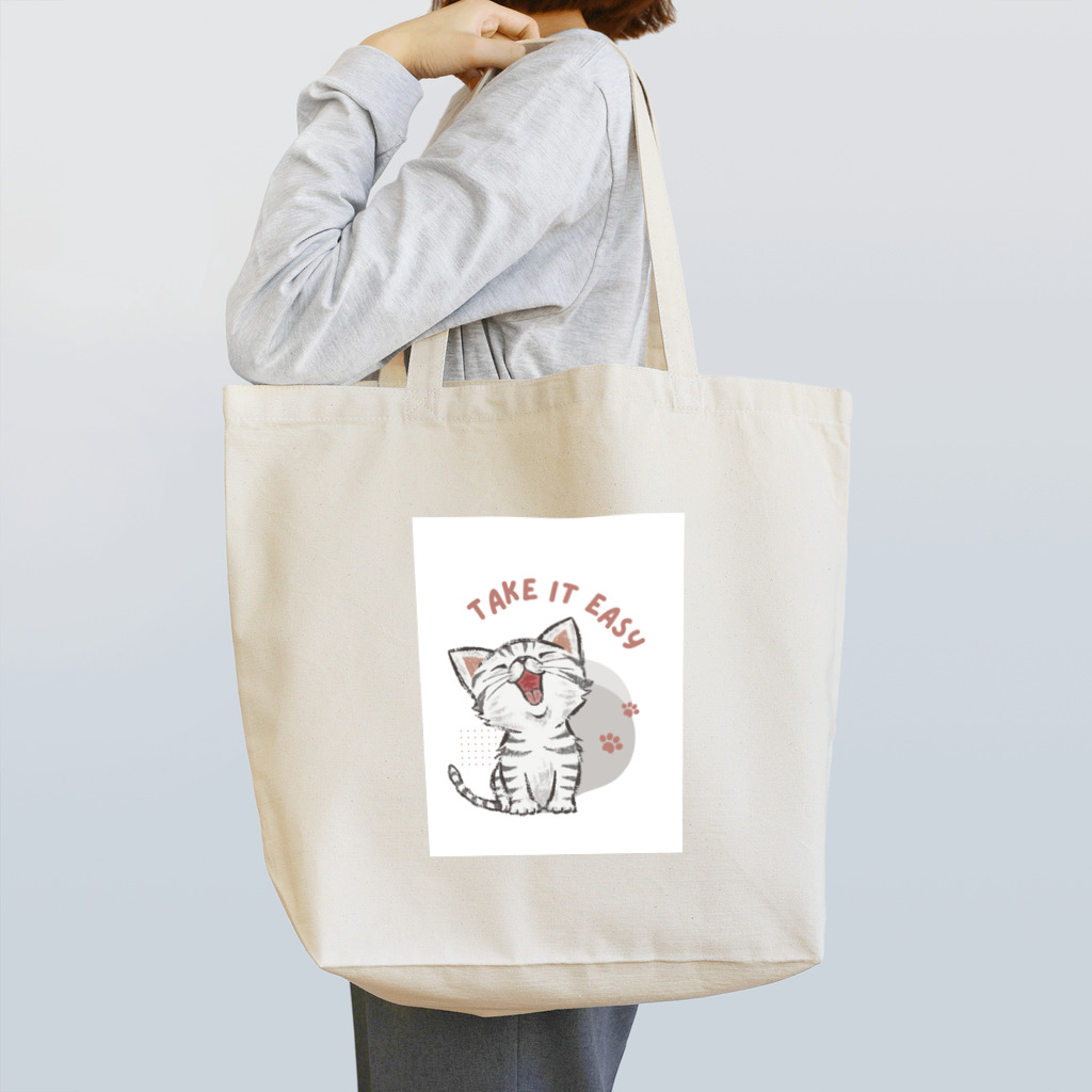 carolinan83のニャンシー　スマイル Tote Bag