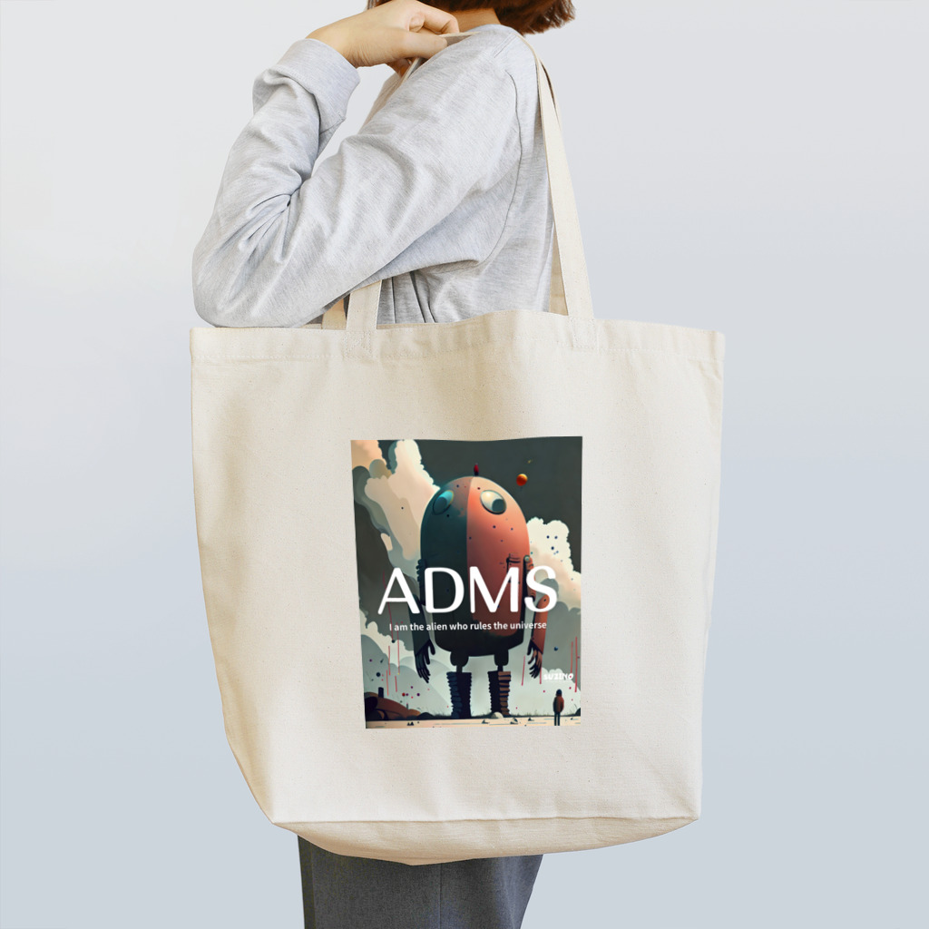 ADMS.pty.ltd.のstanding robot Tote Bag