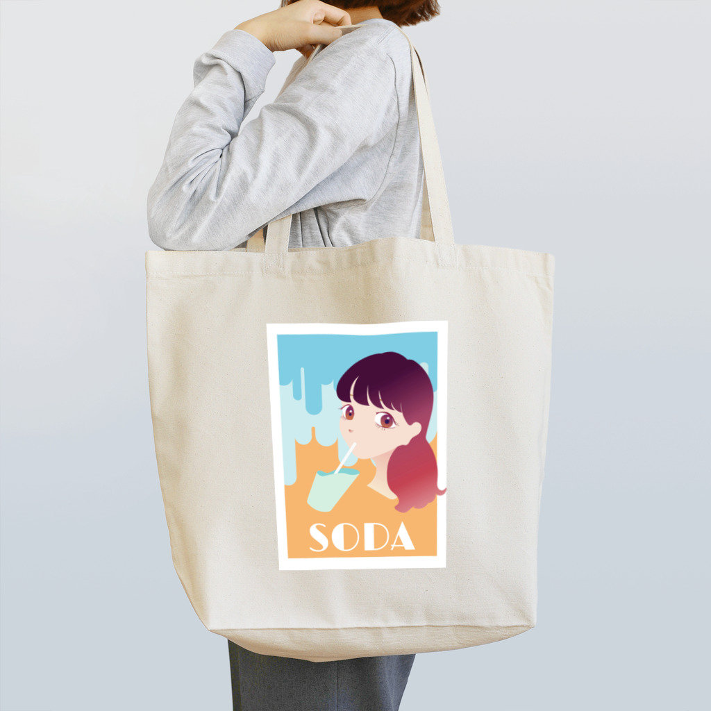 ﾅﾅﾂｶ/nanatsukaのSODA. Tote Bag