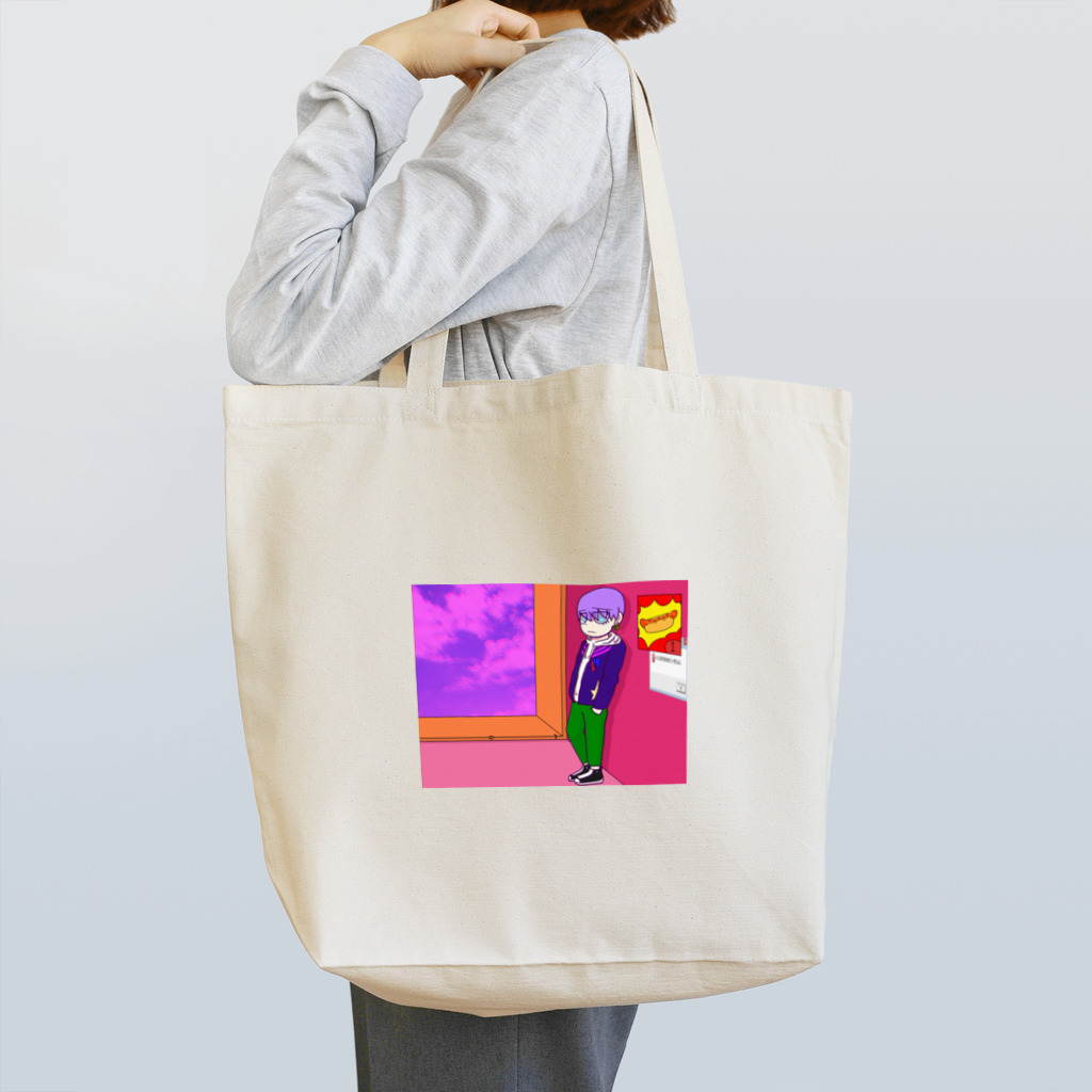 でんちぎれのお店の路地 Tote Bag