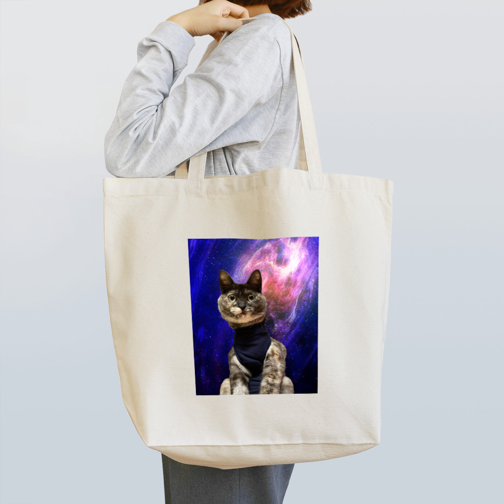 ニアちゃんとみぞれちゃんのみぞれちゃん　宇宙猫 Tote Bag