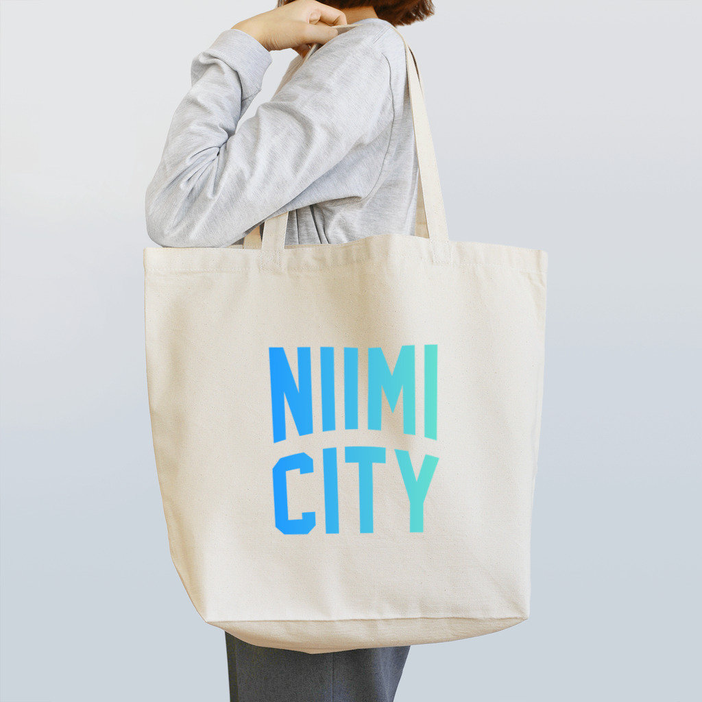 JIMOTOE Wear Local Japanの新見市 NIIMI CITY トートバッグ