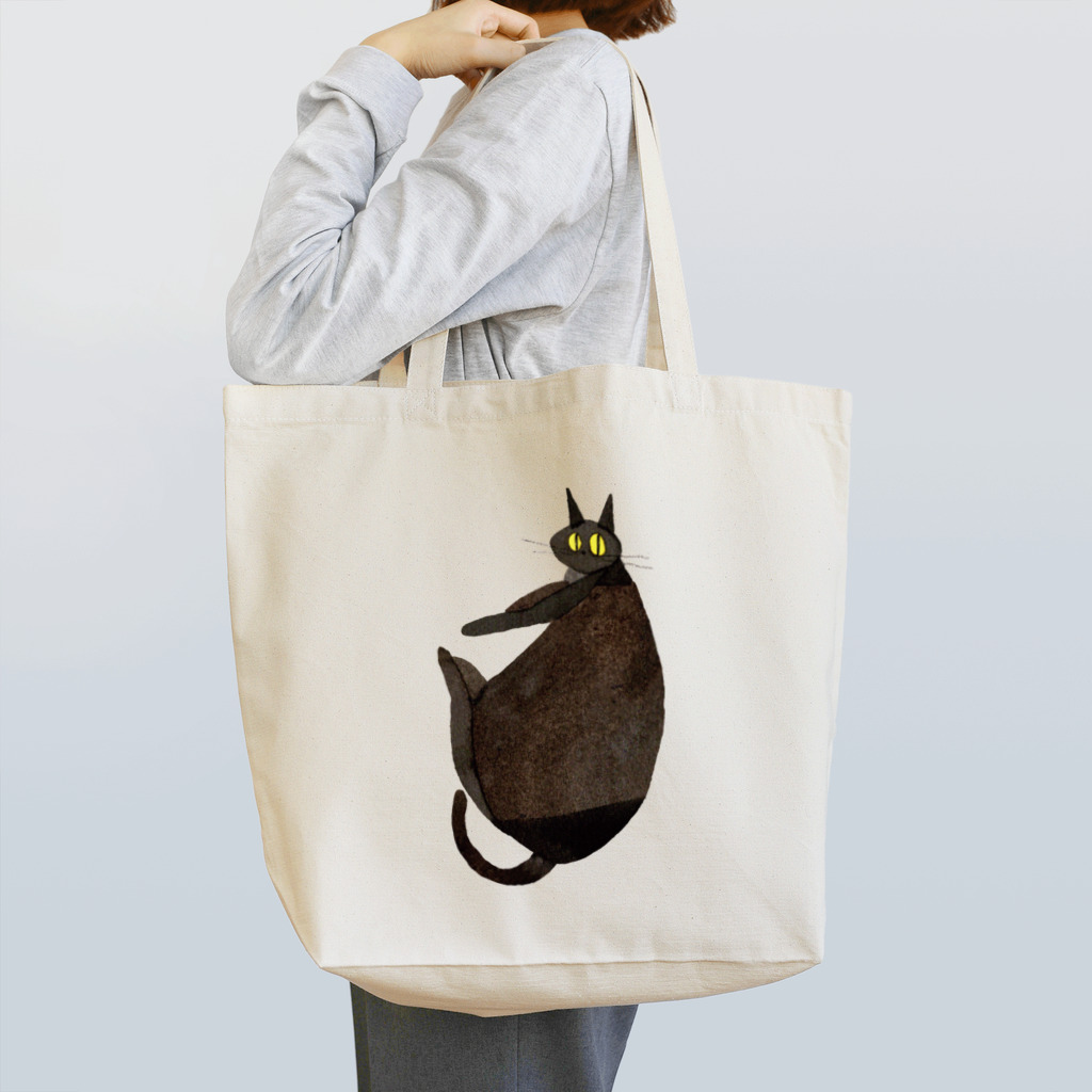 おかやまたかとしのBlack cat Tote Bag