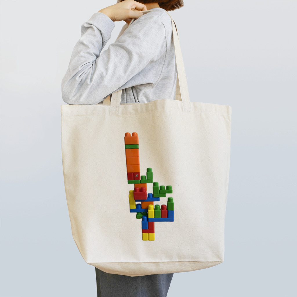 mocch!の2歳児:ブロックでばいきんさん Tote Bag