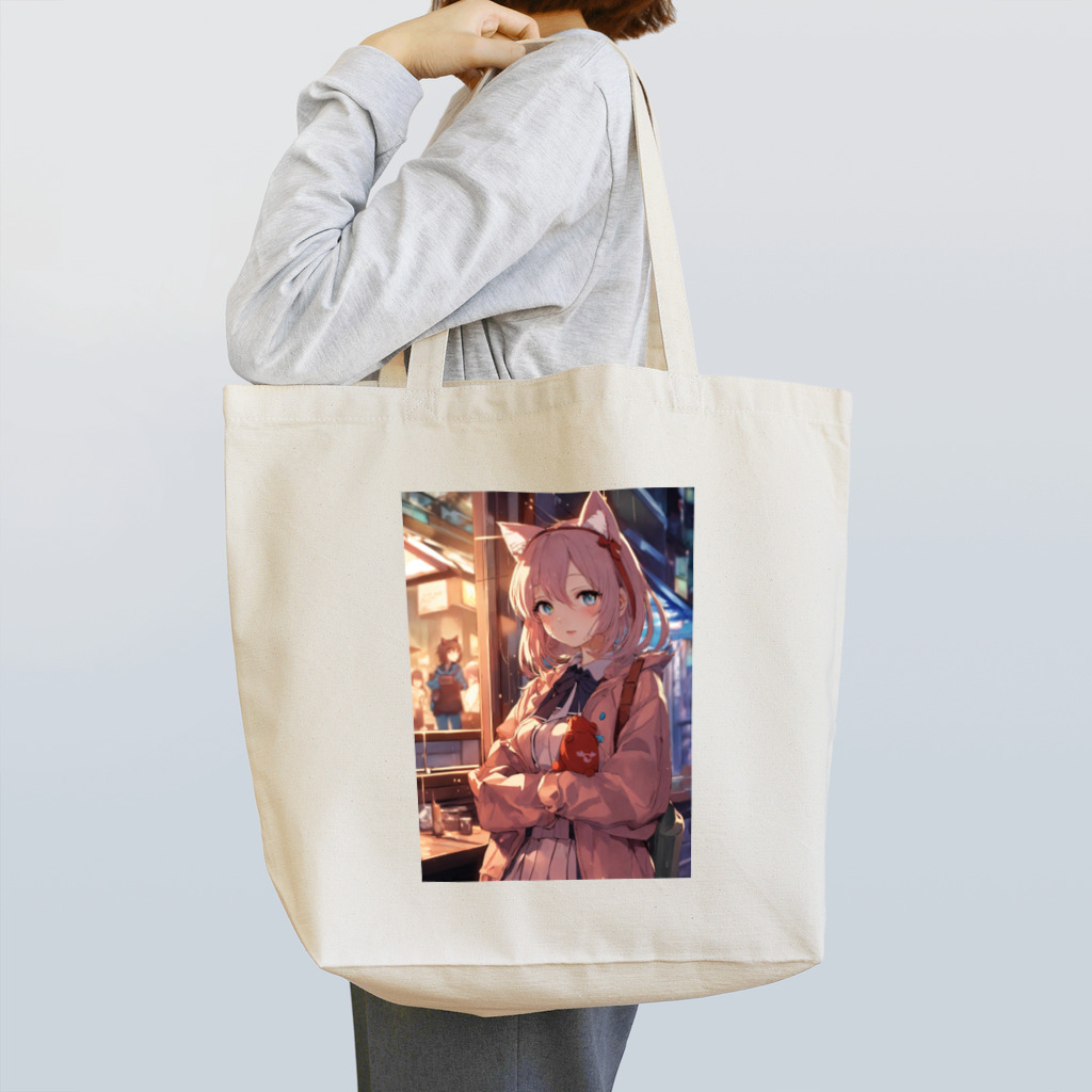 kam-kam0713の二次元の女の子 Tote Bag