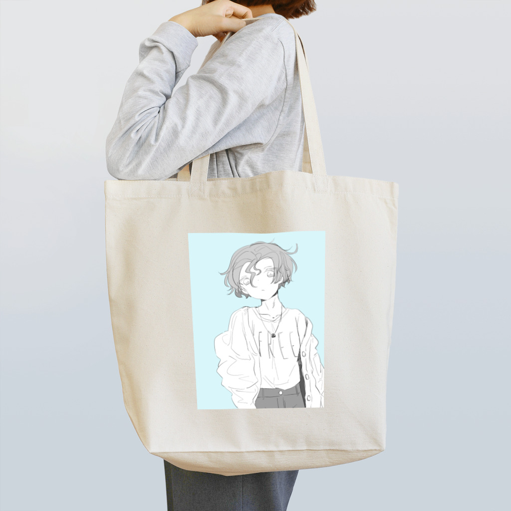 羊角のSummer Tote Bag