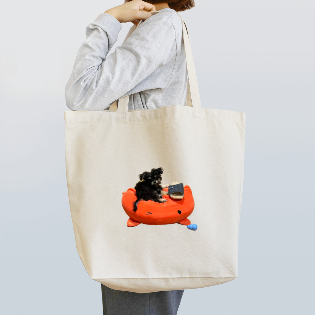 ひじきのチワプーのひじき Tote Bag