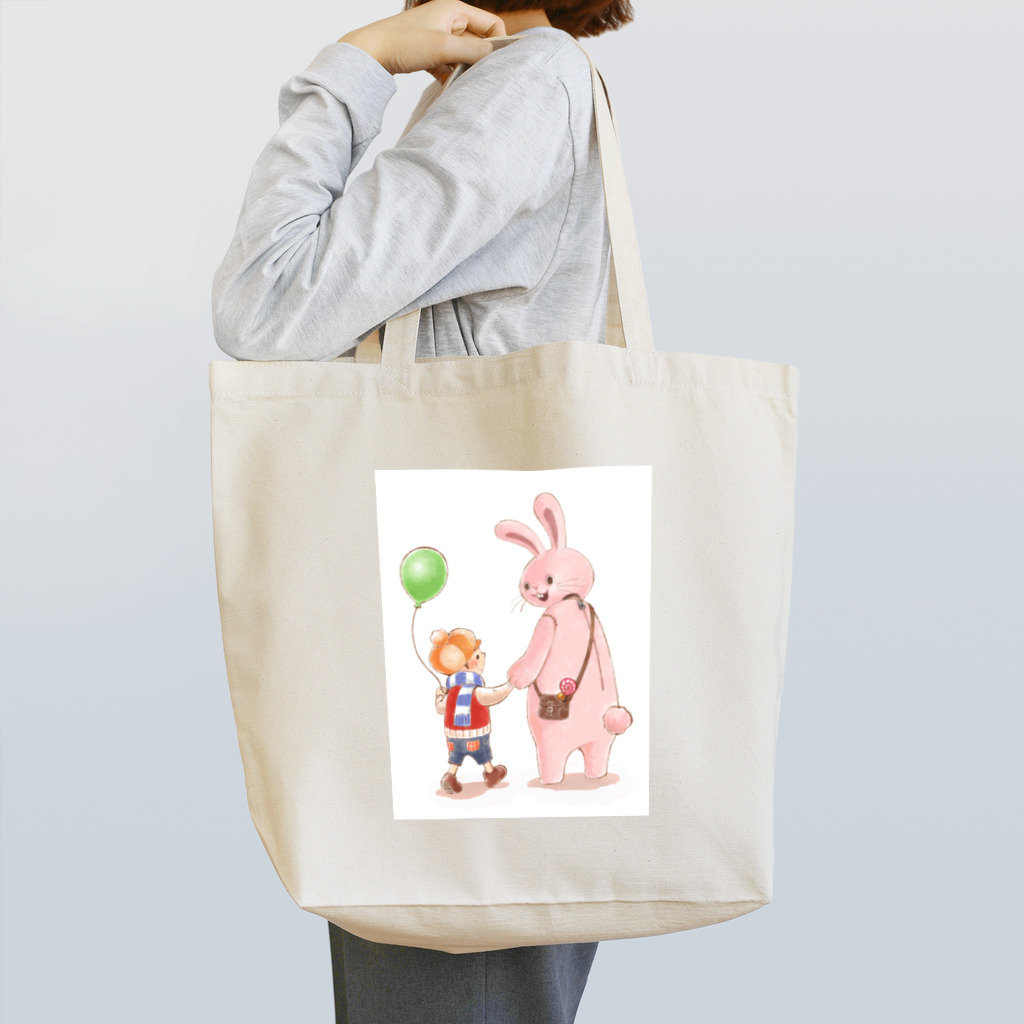 Yack Yackのたのしいトコロ行こう Tote Bag