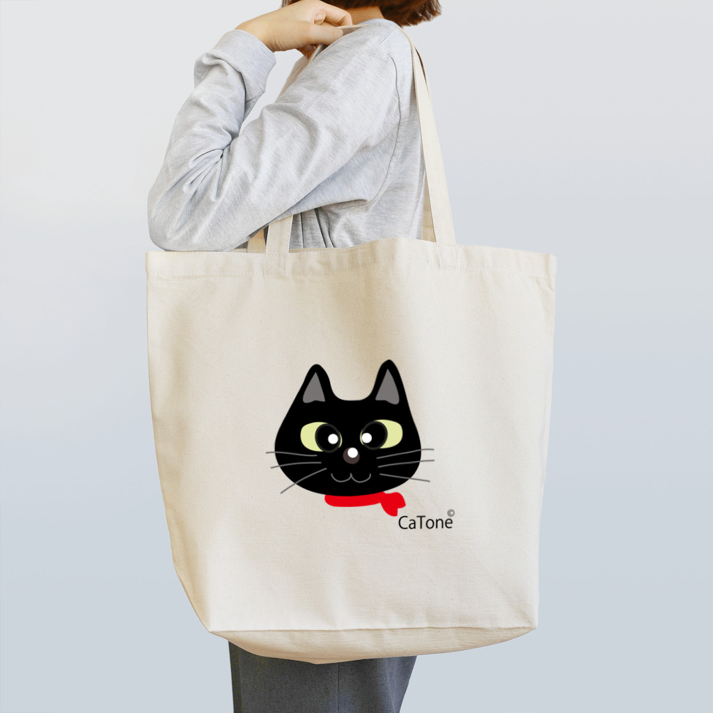 Catoneの黒猫シリーズ Tote Bag