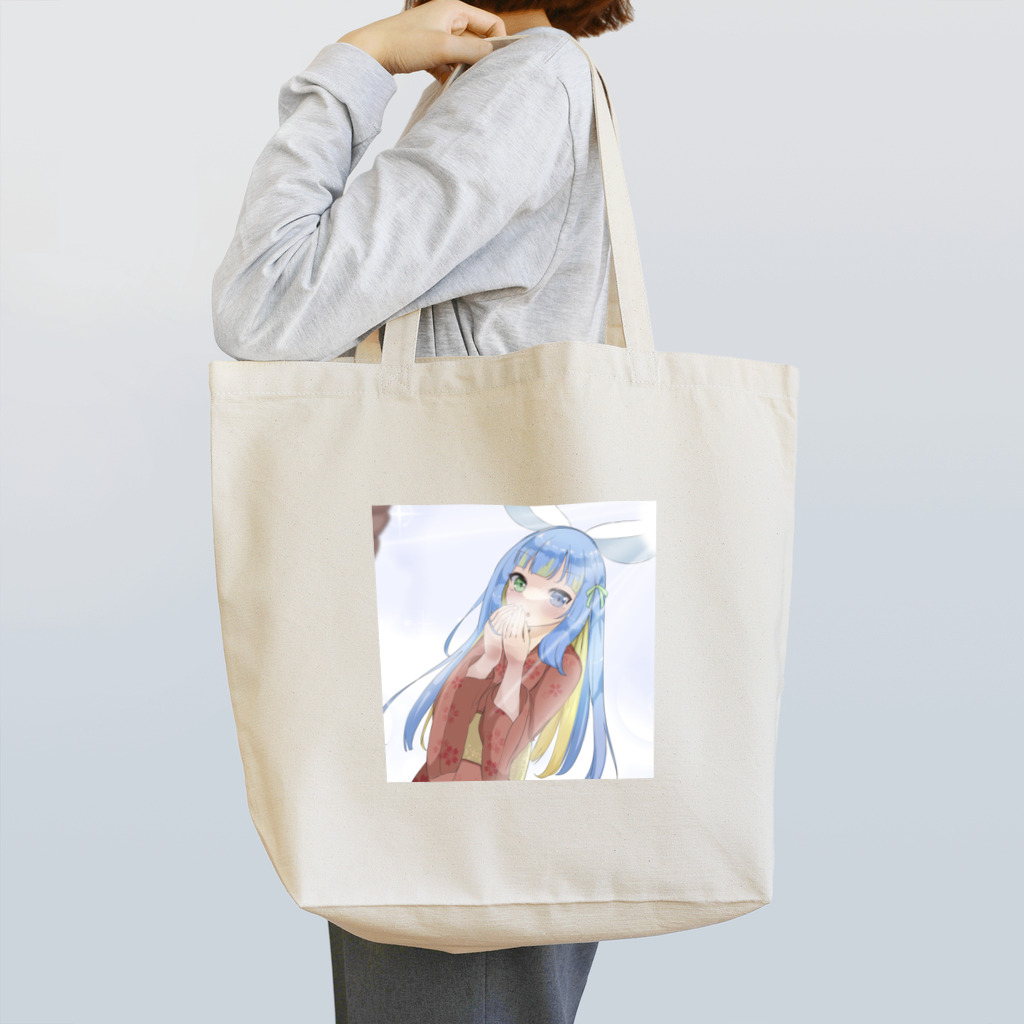 sizukunosoraの着物雫さん 初詣 Tote Bag