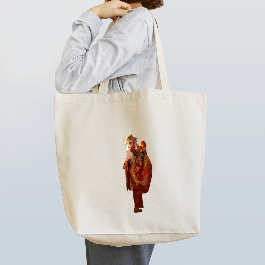 Chi3の唐揚げ女 Tote Bag