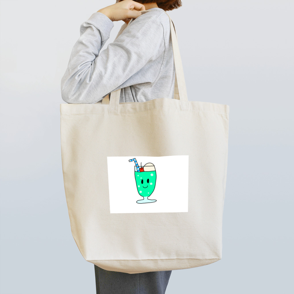 chocotto productionのクリームソーダくん Tote Bag