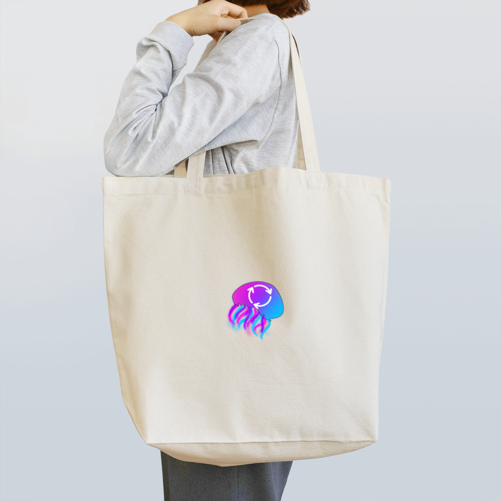 Jellyfishのアップサイクル海月 トートバッグ