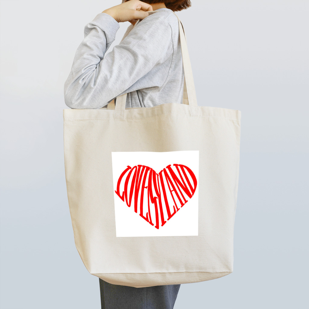 ChiakiのRed Logo Tote Bag