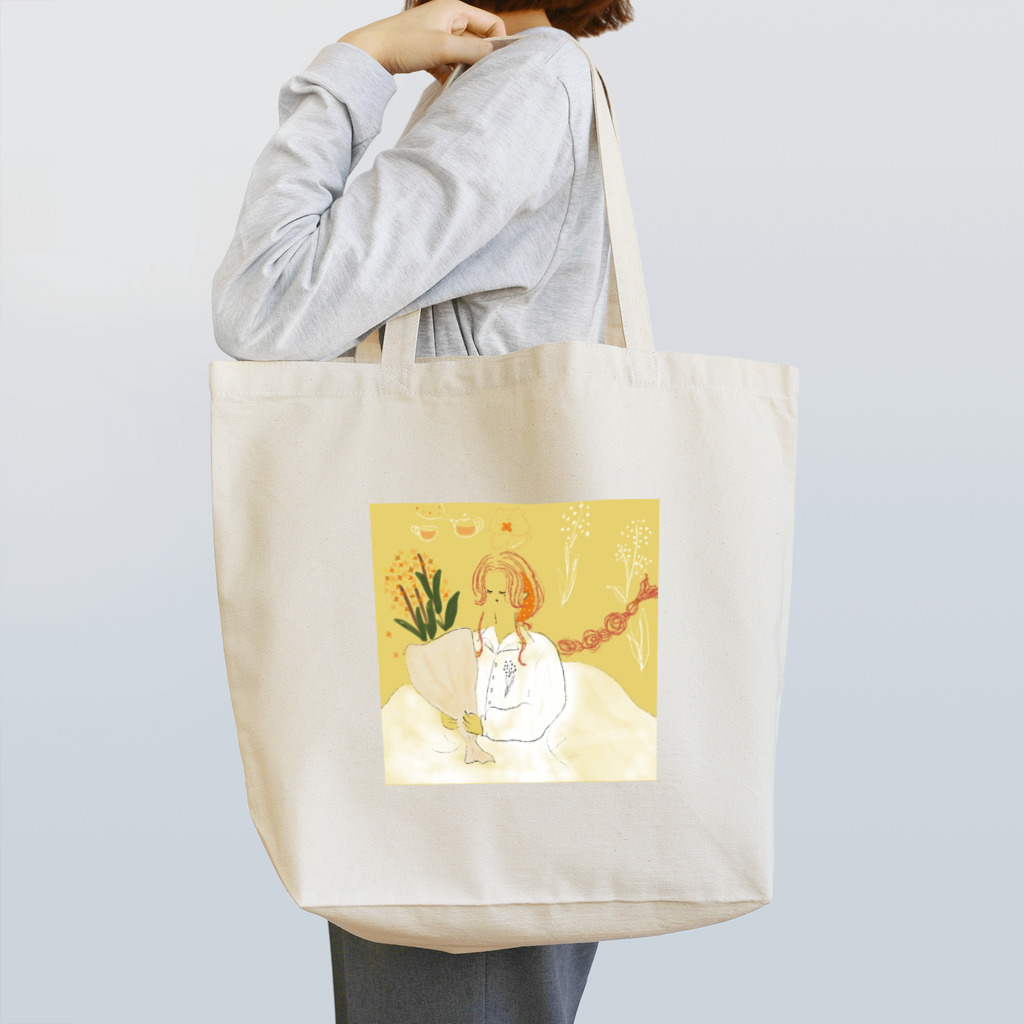 na_mumuの金木犀の花束を Tote Bag