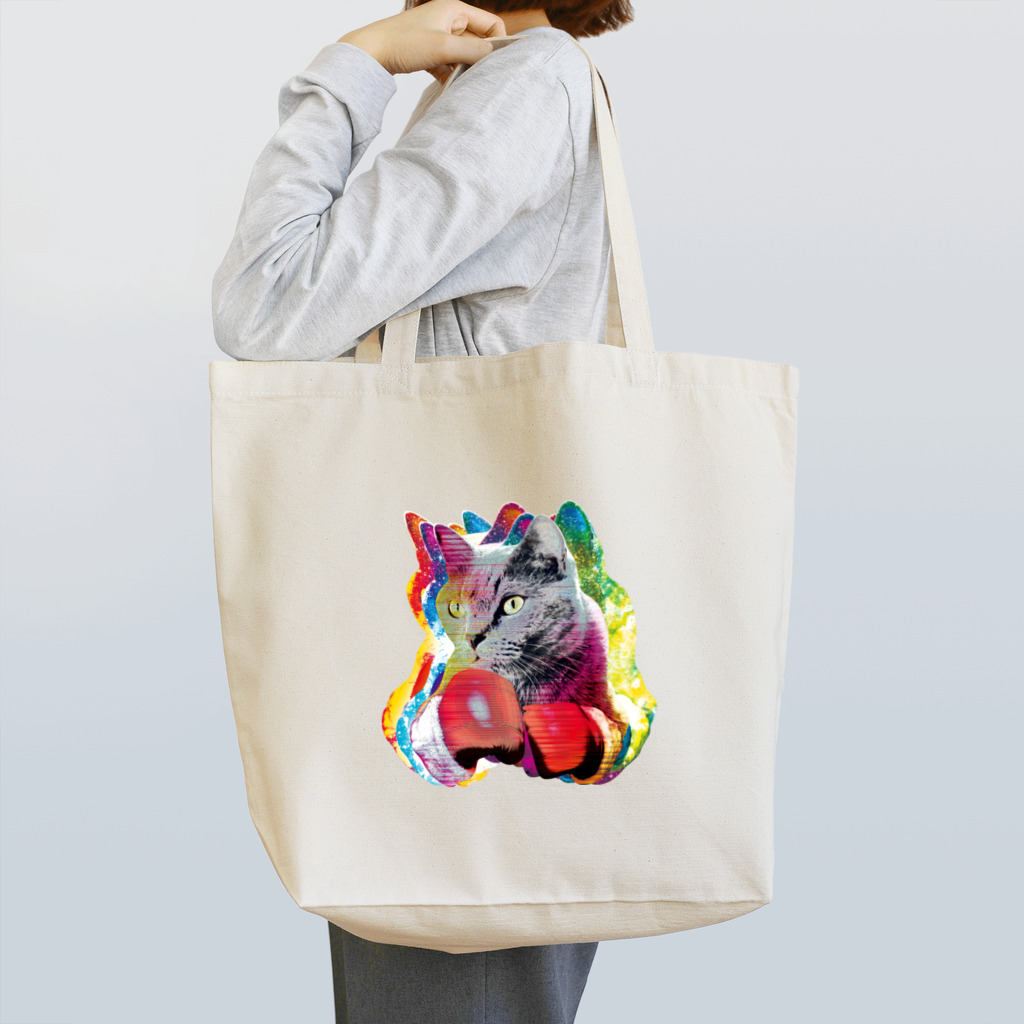 MessagEのBoxer Cats Tote Bag