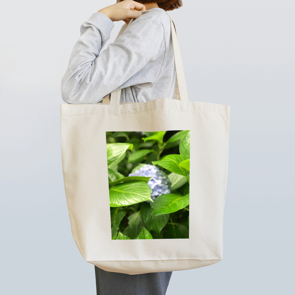 ぽ！！の紫陽花のTシャツ Tote Bag