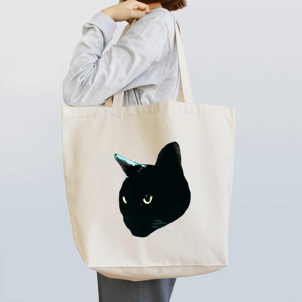 FJD  FJDesignのBLACK CAT トートバッグ