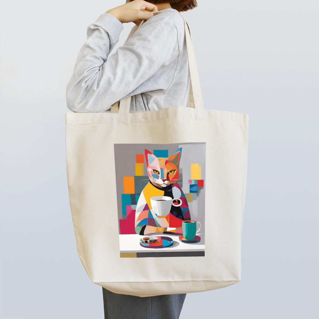 モダン・ミャウのモダン・ミャウ３ Tote Bag