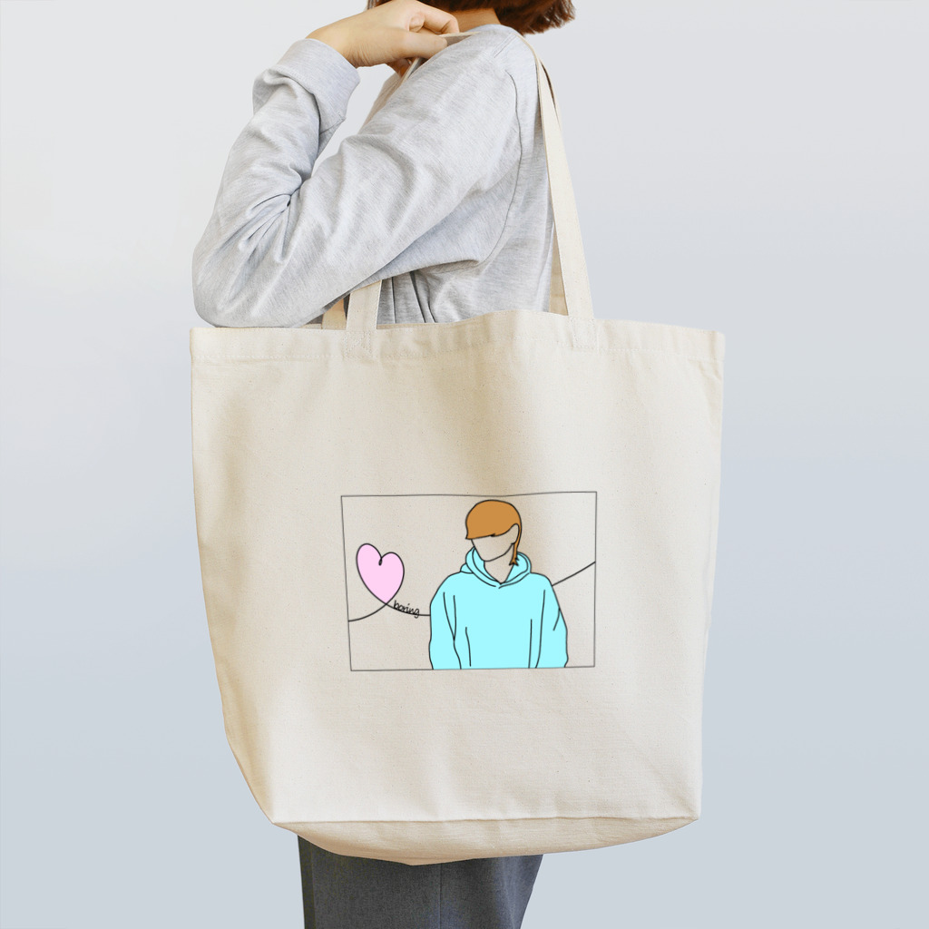 shushのboring Tote Bag