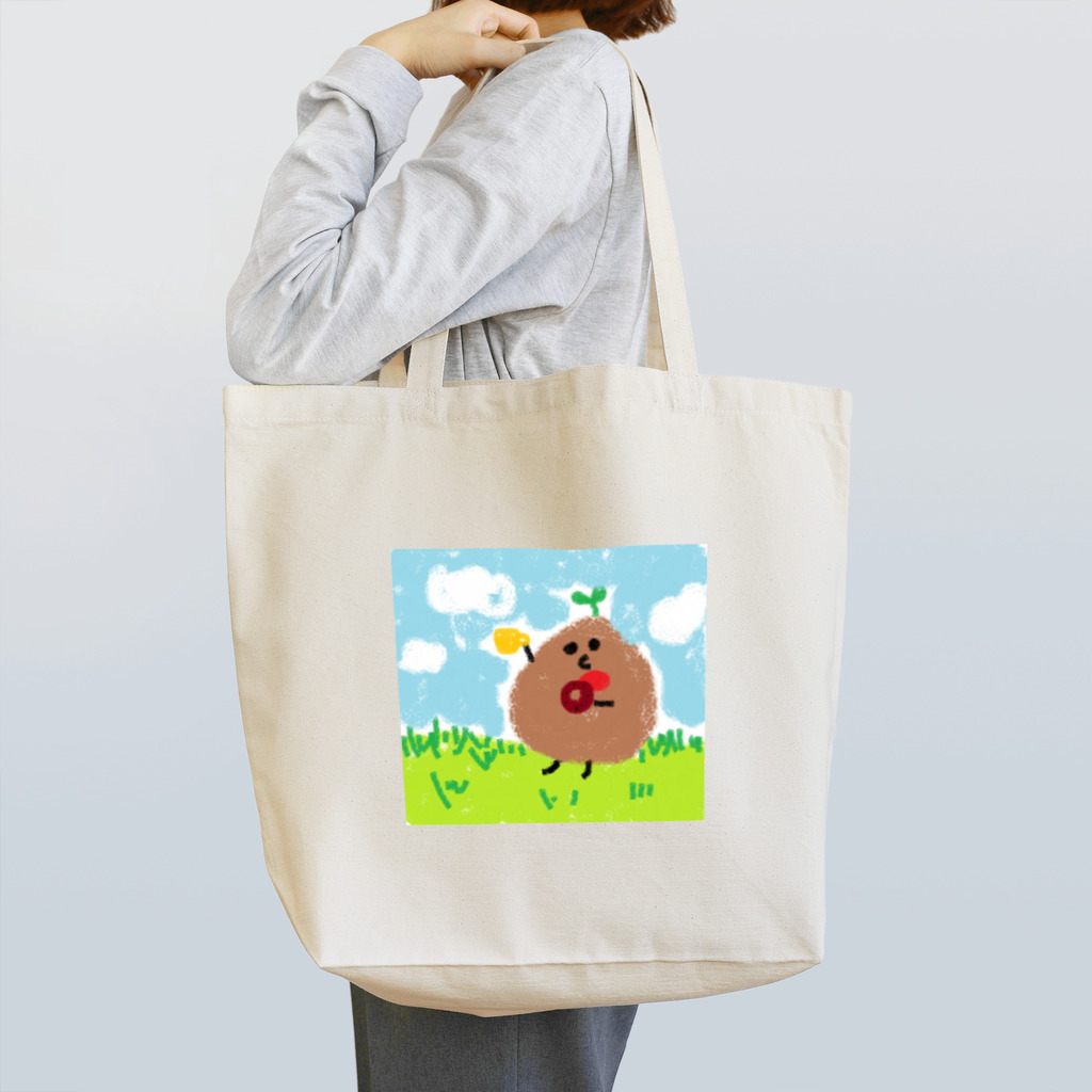 豆田さんのt-cho（ドーナッツ） Tote Bag