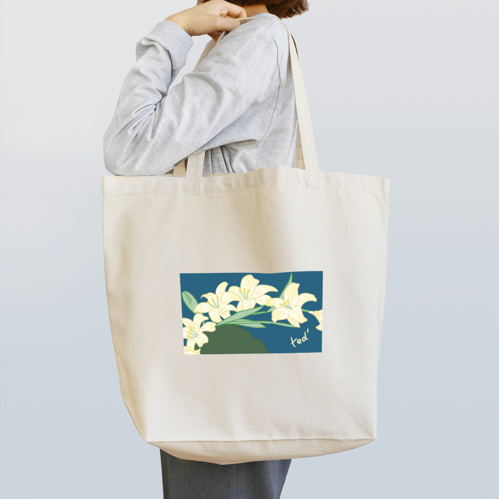 ted'のリリー Tote Bag