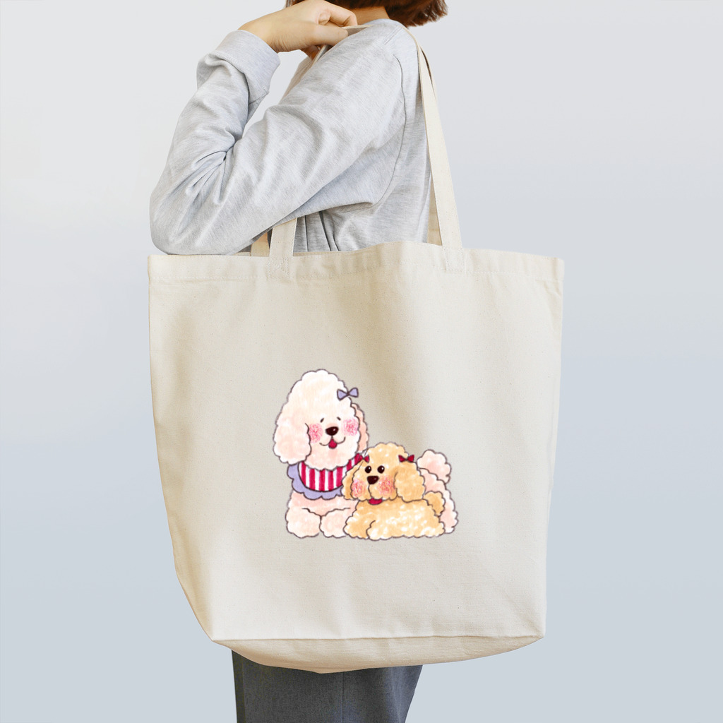 いぬけんやさんのももちゃんととまちゃん Tote Bag