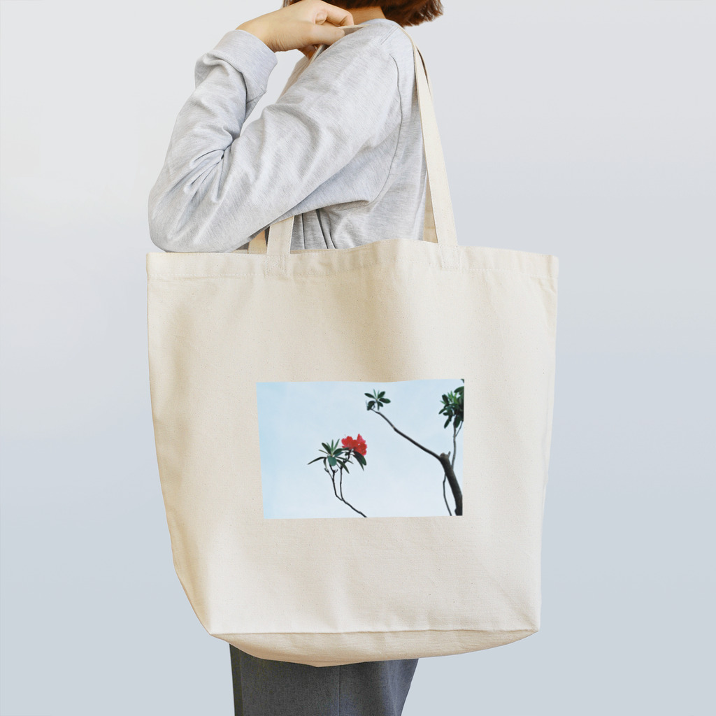 エモい写真館の空と花（ツツジ） Tote Bag