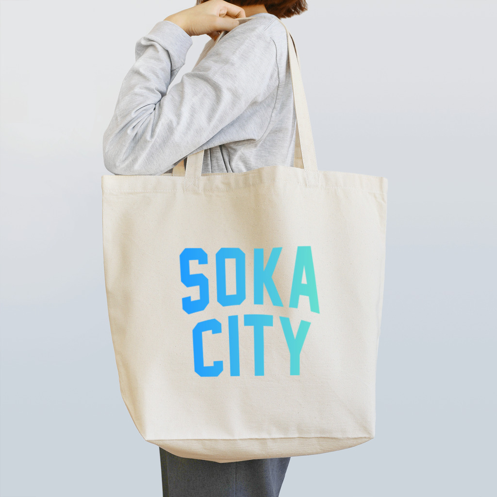 JIMOTOE Wear Local Japanの草加市 SOKA CITY Tote Bag