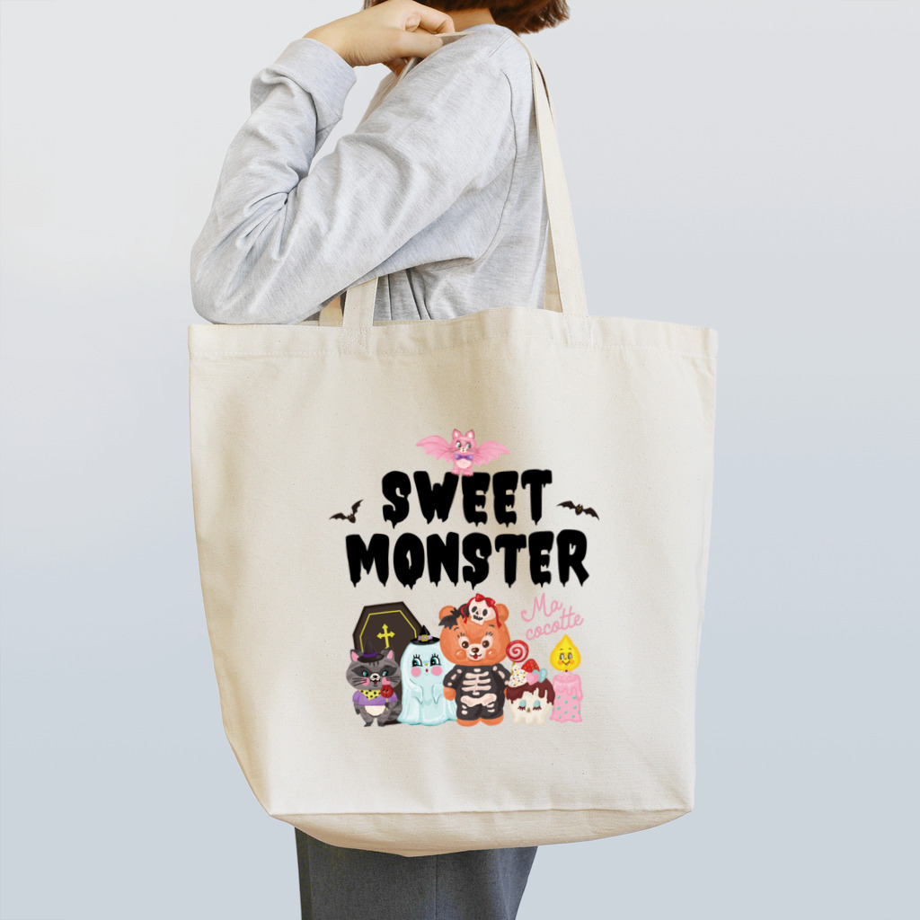 　Ma cocotte （まここっと）のスイートモンスター Tote Bag