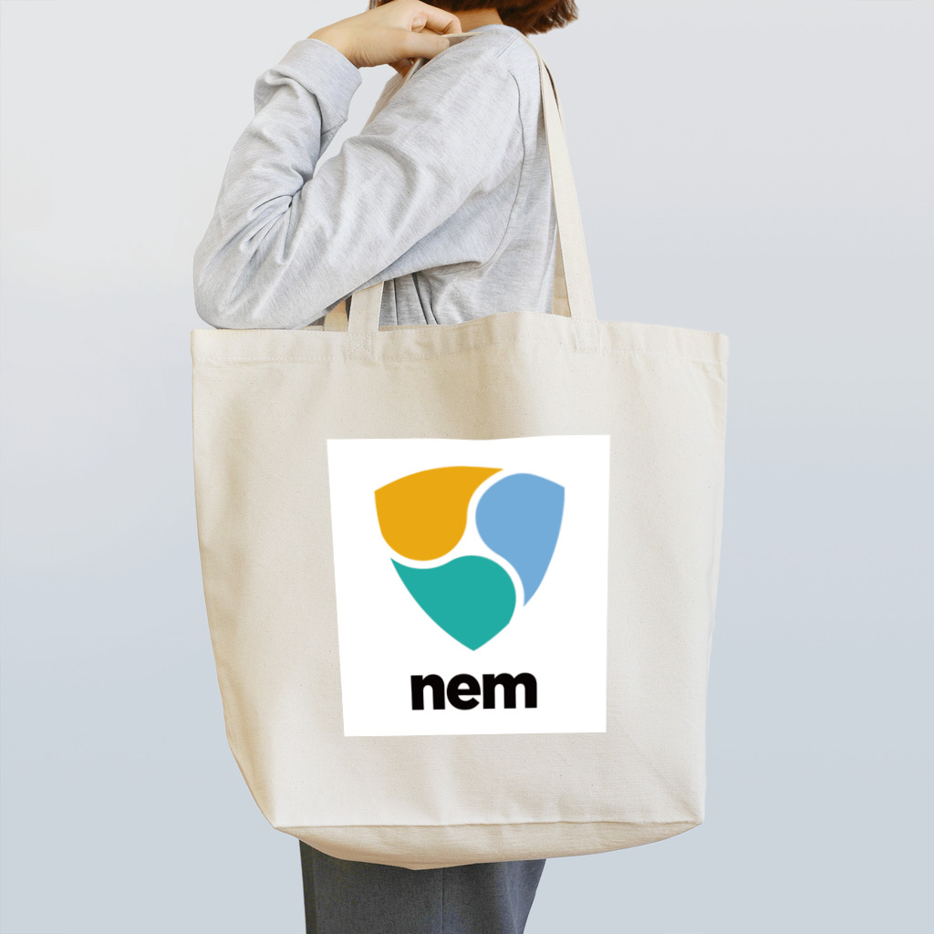 クリプトゥーロゥマートのNEM Tote Bag