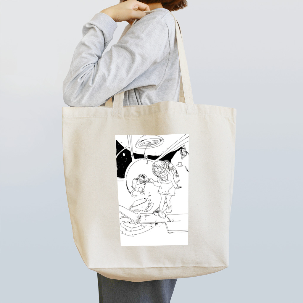ゆのの宇宙ネコ Tote Bag