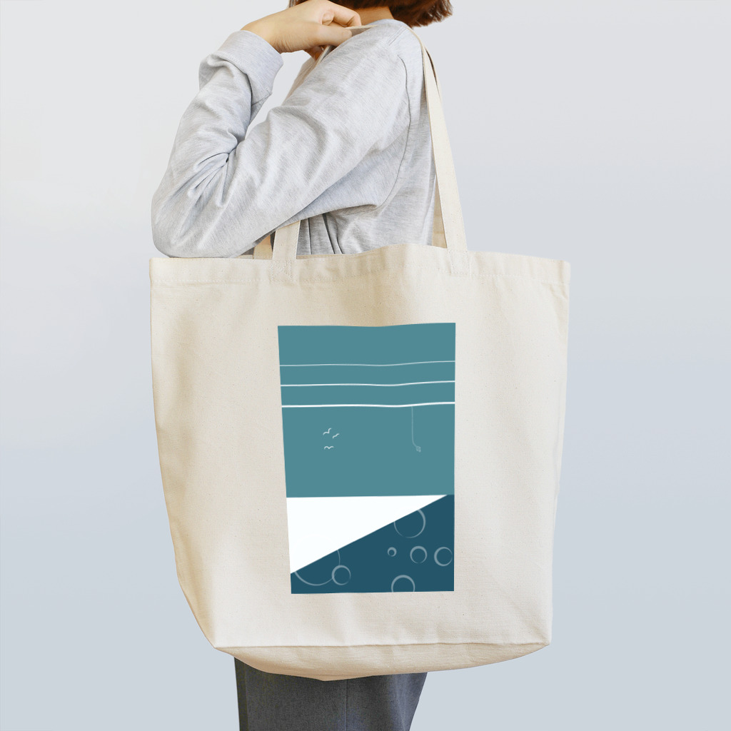 potetoaiの青い夏 Tote Bag