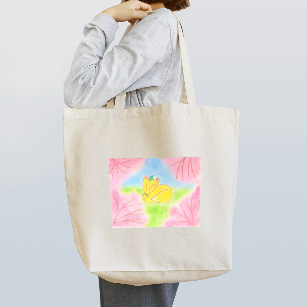 月彩宮SUZURI支店のkogitune o-kon! No.06.5 Tote Bag