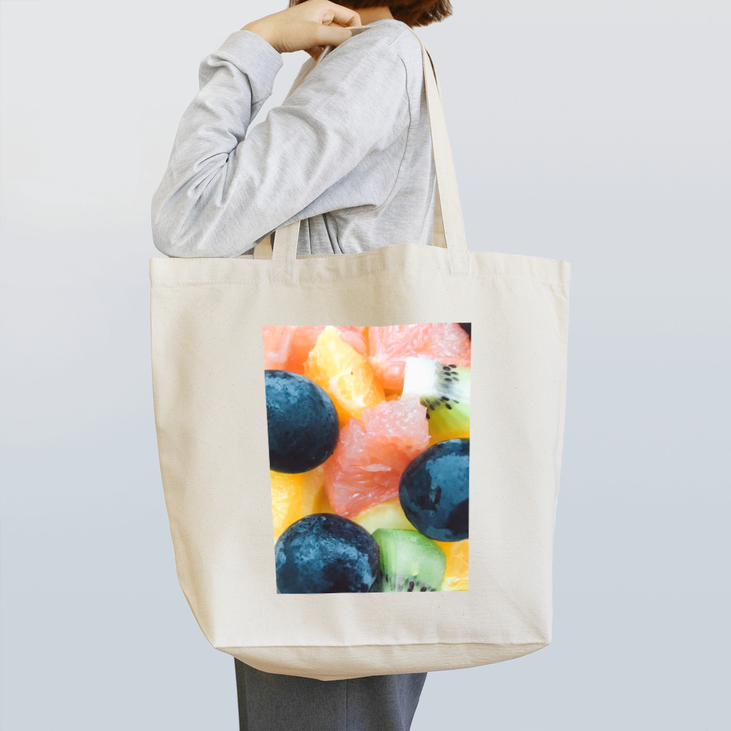 piroskaのカラフルフルーツボウル Tote Bag