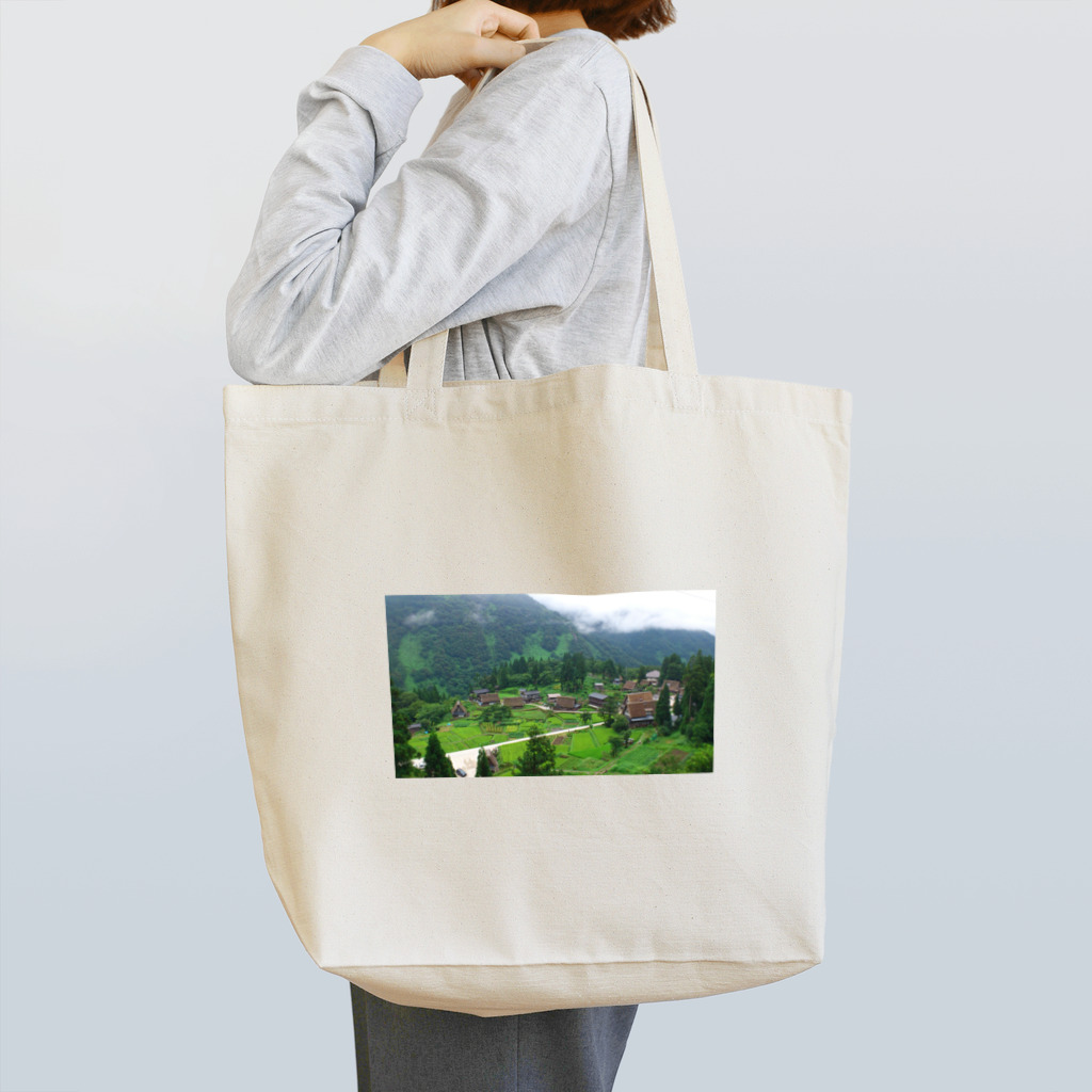 TK Akinori★の五箇山合掌造り Tote Bag