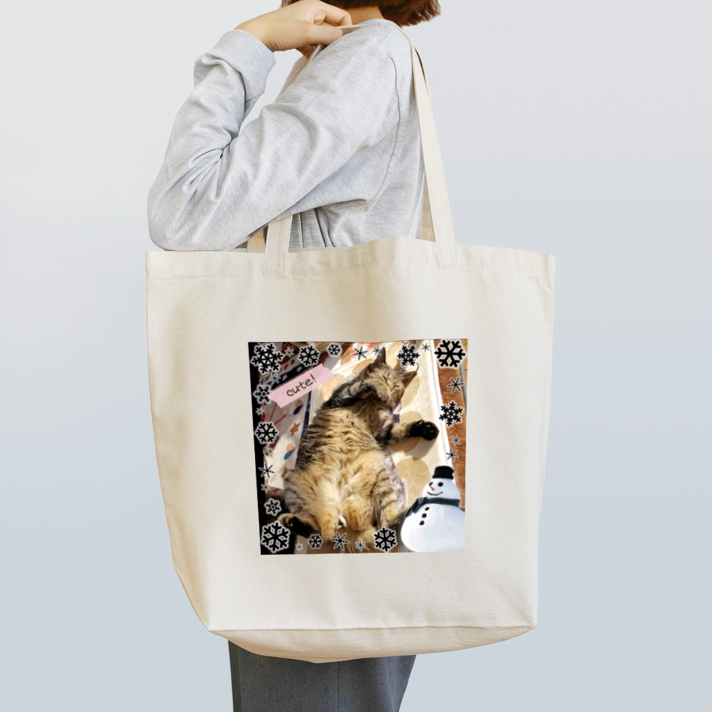 影森美奈子の天敵以上ニャし… Tote Bag