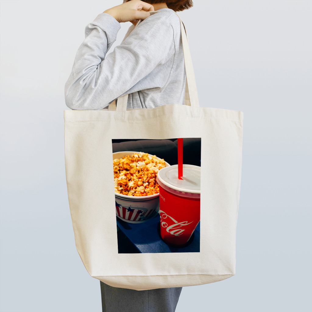 Ebikiraiのpopcorn  トートバッグ