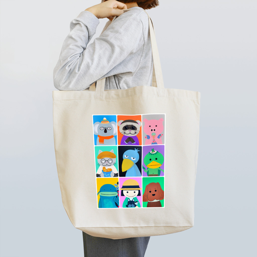 ue☆(ウイ）のシューちゃんのお友達 Tote Bag