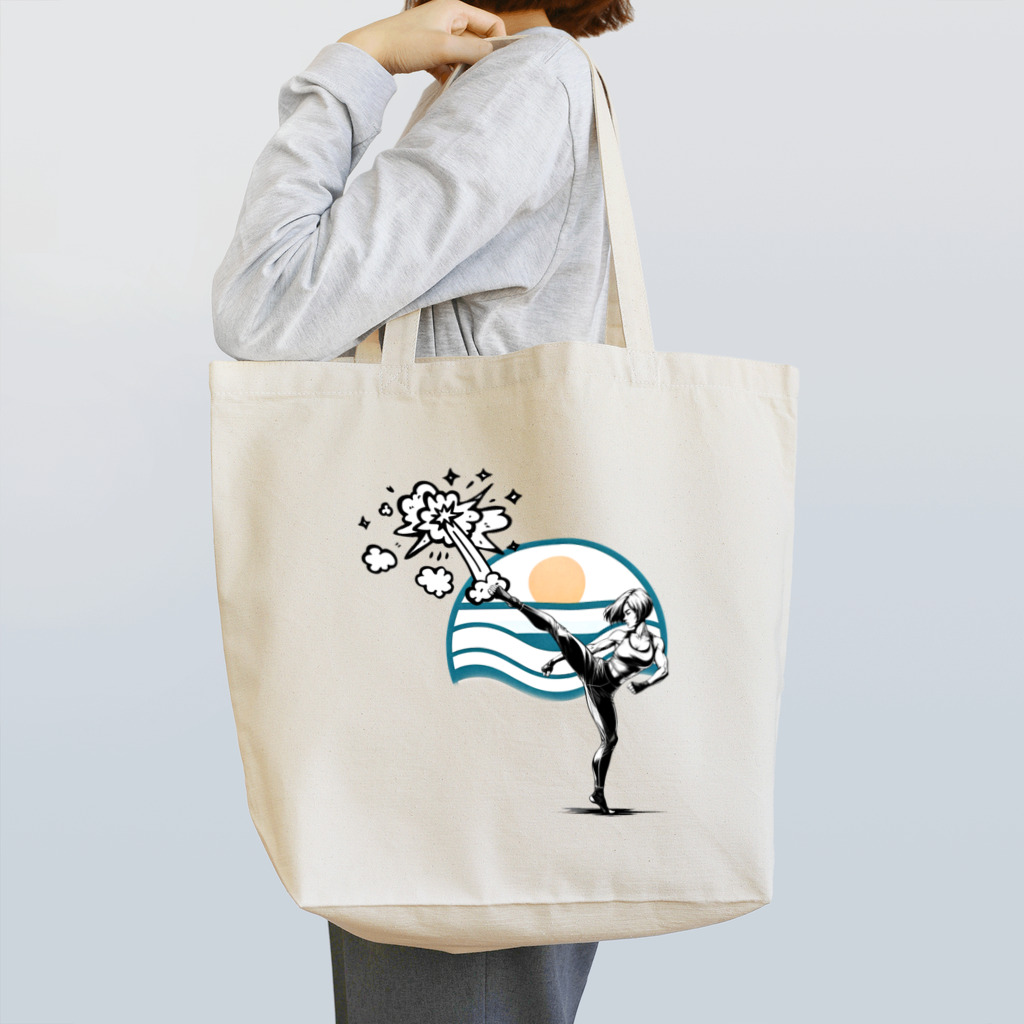 Namataのkick something up Tote Bag