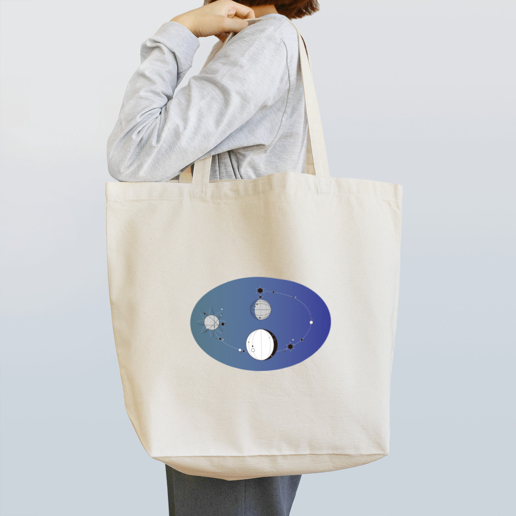 FUJIYASUのwakusei Tote Bag