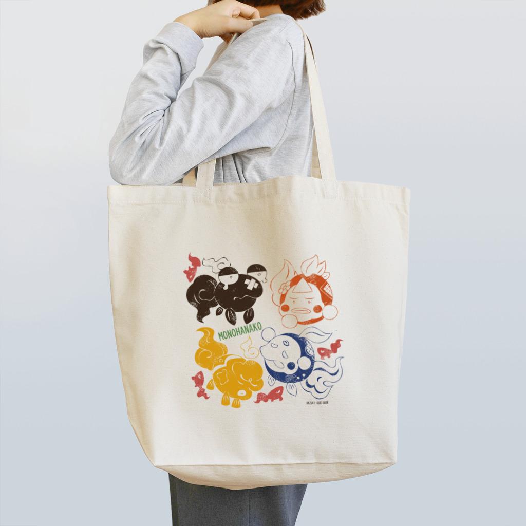 くりからはづきのMONOHANAKO／金魚の幽霊 トートバッグ Tote Bag