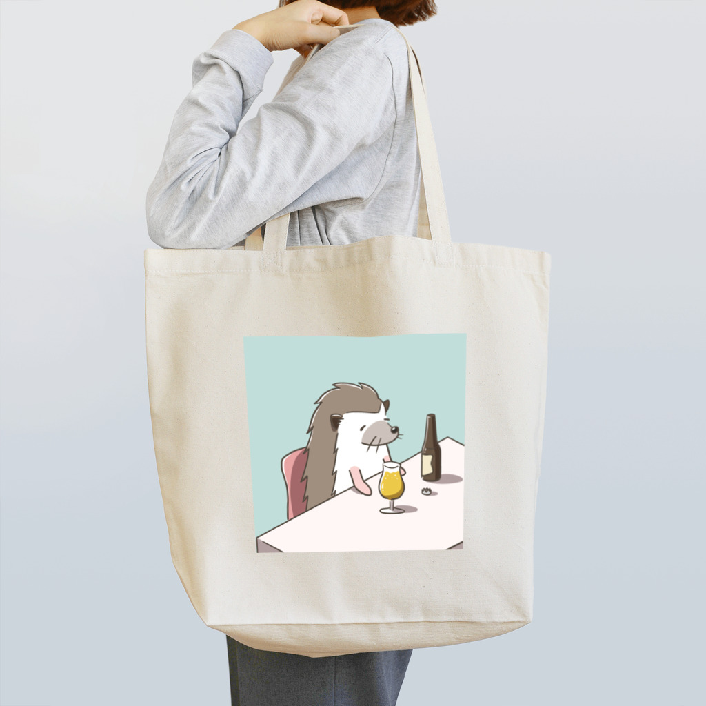 ハリネズミイラスト🦔のフライデー・ナイト Tote Bag
