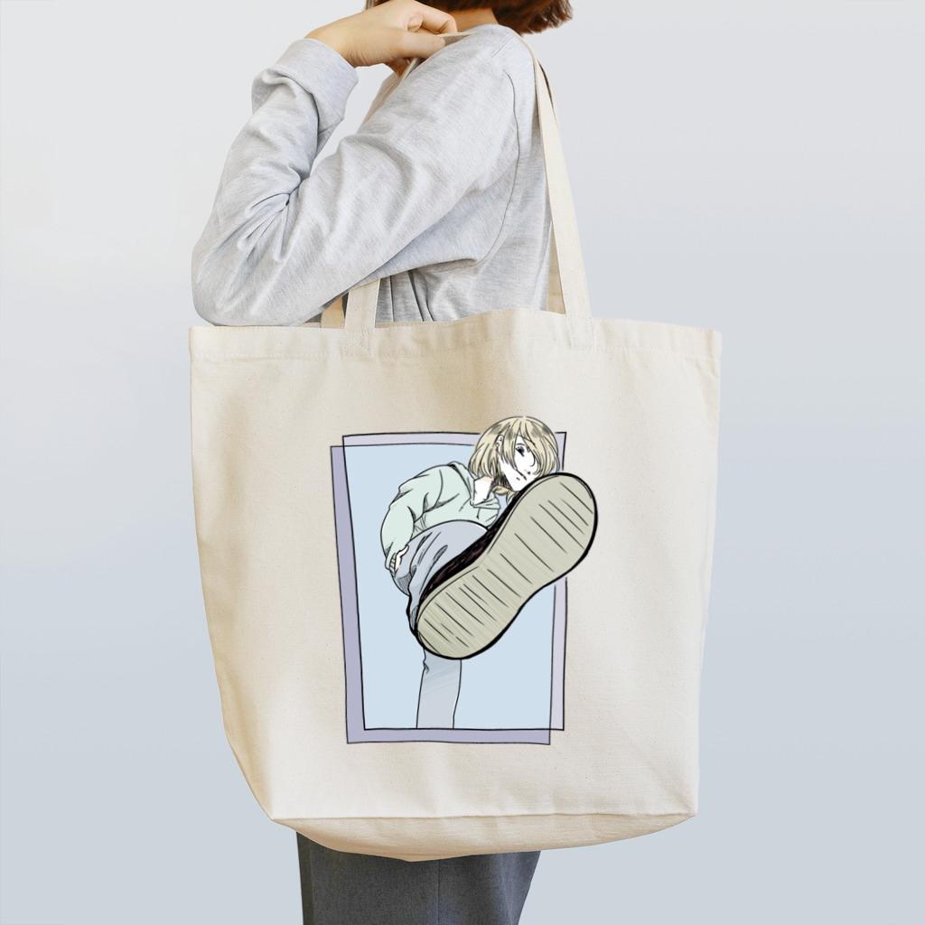 ぽちのやの足蹴 Tote Bag