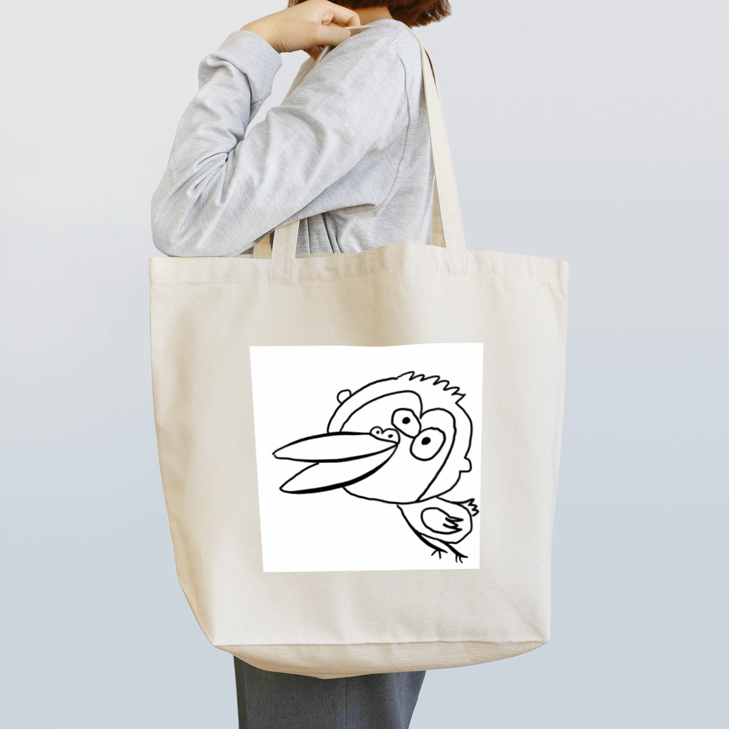 ひでこ将軍の覇気がねぇゴリラ亜種 Tote Bag